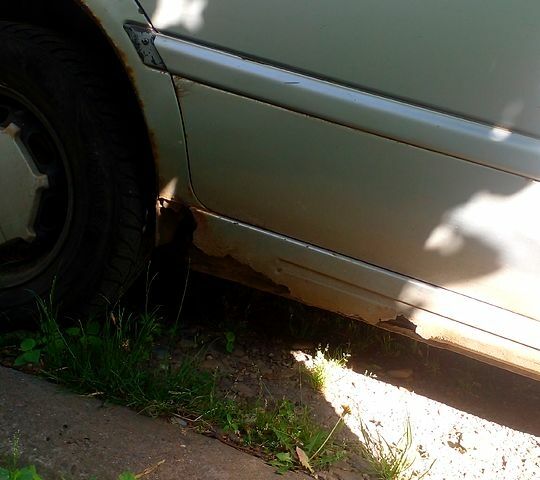 Серый Фольксваген Гольф, объемом двигателя 1.8 л и пробегом 500 тыс. км за 1500 $, фото 3 на Automoto.ua