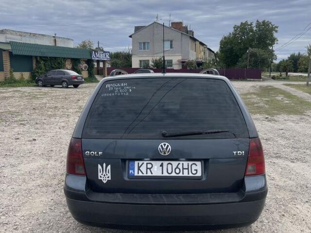 Серый Фольксваген Гольф, объемом двигателя 1.9 л и пробегом 330 тыс. км за 2900 $, фото 3 на Automoto.ua