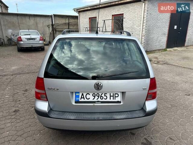 Серый Фольксваген Гольф, объемом двигателя 1.6 л и пробегом 273 тыс. км за 4200 $, фото 5 на Automoto.ua