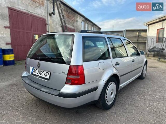 Серый Фольксваген Гольф, объемом двигателя 1.6 л и пробегом 273 тыс. км за 4200 $, фото 21 на Automoto.ua