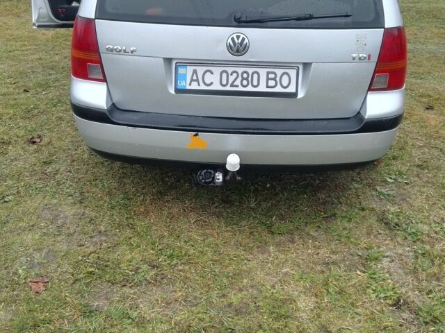 Серый Фольксваген Гольф, объемом двигателя 1.9 л и пробегом 280 тыс. км за 4000 $, фото 3 на Automoto.ua