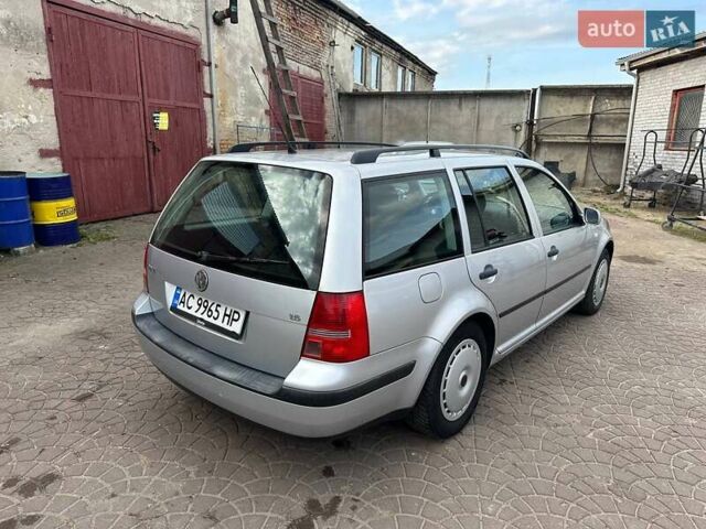 Серый Фольксваген Гольф, объемом двигателя 1.6 л и пробегом 273 тыс. км за 4200 $, фото 4 на Automoto.ua