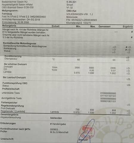 Серый Фольксваген Гольф, объемом двигателя 1.98 л и пробегом 223 тыс. км за 5000 $, фото 35 на Automoto.ua