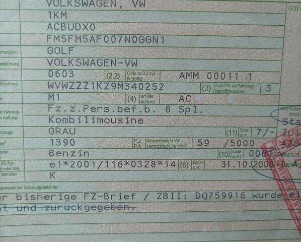 Серый Фольксваген Гольф, объемом двигателя 1.4 л и пробегом 175 тыс. км за 5300 $, фото 62 на Automoto.ua