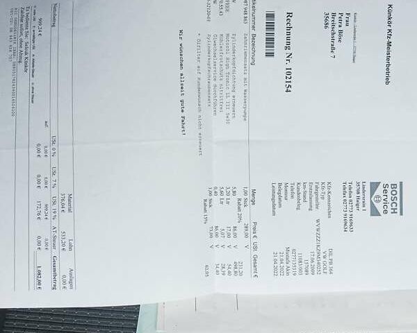 Серый Фольксваген Гольф, объемом двигателя 1.4 л и пробегом 175 тыс. км за 5300 $, фото 10 на Automoto.ua