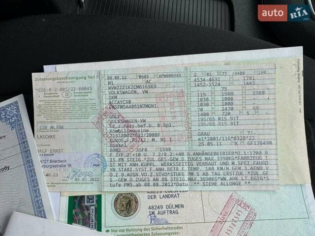 Сірий Фольксваген Гольф, об'ємом двигуна 1.6 л та пробігом 225 тис. км за 8350 $, фото 50 на Automoto.ua