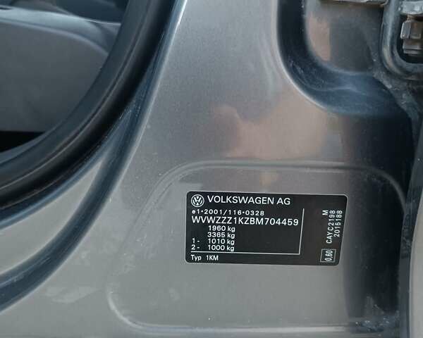 Сірий Фольксваген Гольф, об'ємом двигуна 1.6 л та пробігом 212 тис. км за 7400 $, фото 23 на Automoto.ua