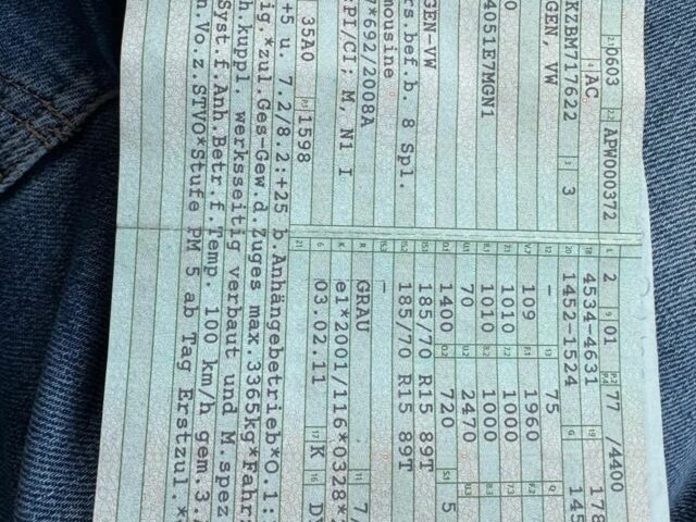 Серый Фольксваген Гольф, объемом двигателя 1.6 л и пробегом 200 тыс. км за 4118 $, фото 22 на Automoto.ua