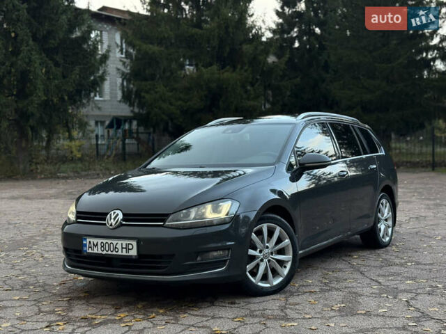Фольксваген Гольф 2014 у Житомирі на Automoto.ua Сірий Фольксваген Гольф, об'ємом двигуна 1.97 л та пробігом 288 тис. км за 11999 $, фото 1 на Automoto.ua