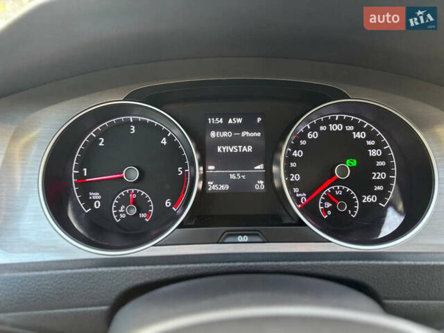 Сірий Фольксваген Гольф, об'ємом двигуна 1.6 л та пробігом 245 тис. км за 12500 $, фото 12 на Automoto.ua