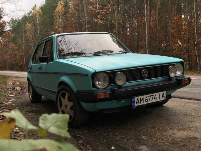 Синій Фольксваген Гольф, об'ємом двигуна 1.3 л та пробігом 232 тис. км за 2500 $, фото 2 на Automoto.ua