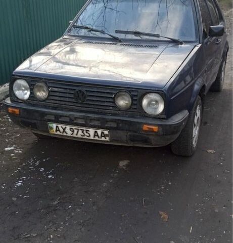 Синий Фольксваген Гольф, объемом двигателя 1.8 л и пробегом 3 тыс. км за 1000 $, фото 2 на Automoto.ua