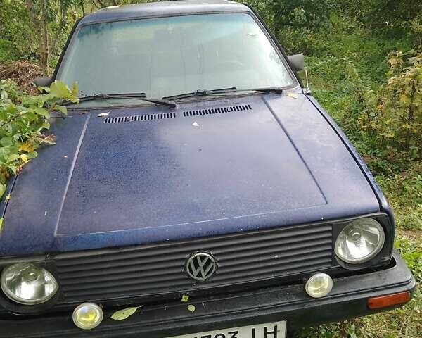 Синий Фольксваген Гольф, объемом двигателя 1.6 л и пробегом 315 тыс. км за 481 $, фото 1 на Automoto.ua