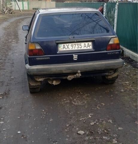 Синий Фольксваген Гольф, объемом двигателя 1.8 л и пробегом 3 тыс. км за 1000 $, фото 1 на Automoto.ua