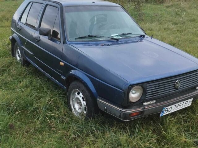 Синій Фольксваген Гольф, об'ємом двигуна 1.6 л та пробігом 200 тис. км за 1100 $, фото 2 на Automoto.ua