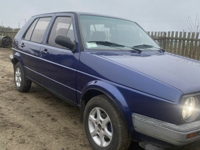 Синий Фольксваген Гольф, объемом двигателя 1.6 л и пробегом 286 тыс. км за 1500 $, фото 1 на Automoto.ua