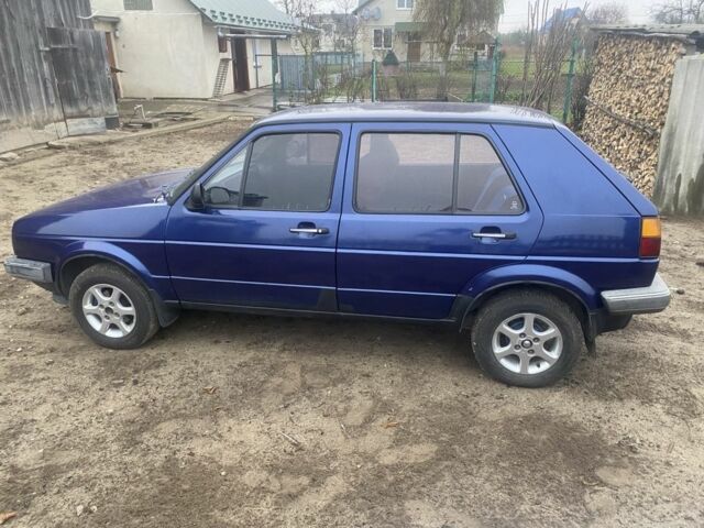 Синий Фольксваген Гольф, объемом двигателя 1.6 л и пробегом 286 тыс. км за 1500 $, фото 5 на Automoto.ua