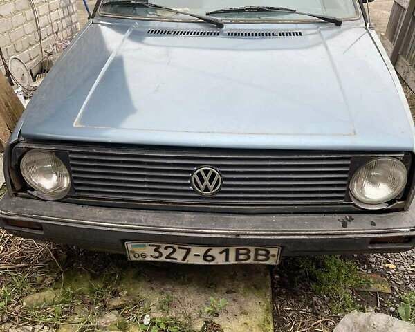 Синий Фольксваген Гольф, объемом двигателя 1.6 л и пробегом 360 тыс. км за 1000 $, фото 3 на Automoto.ua