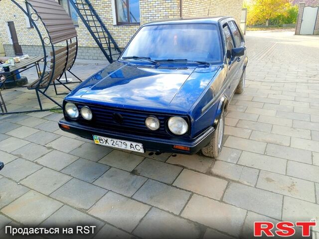 Фольксваген Гольф 1987 в Ярмолинцы на Automoto.ua Синий Фольксваген Гольф, объемом двигателя 1.3 л и пробегом 222 тыс. км за 1250 $, фото 9 на Automoto.ua