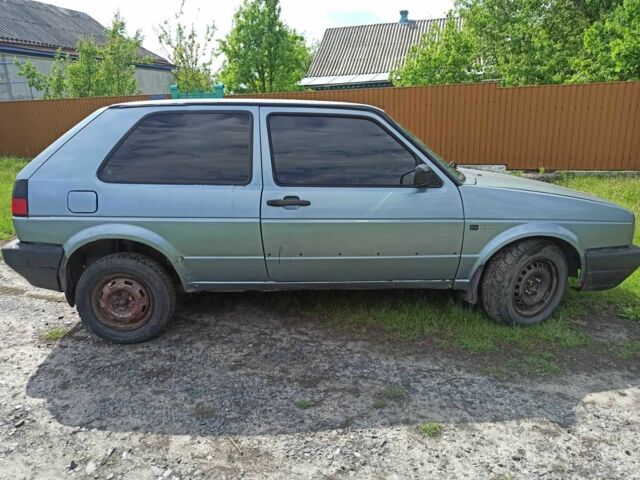 Синий Фольксваген Гольф, объемом двигателя 1.8 л и пробегом 468 тыс. км за 600 $, фото 3 на Automoto.ua