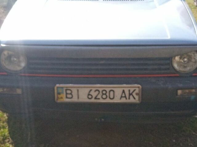 Синий Фольксваген Гольф, объемом двигателя 1.6 л и пробегом 500 тыс. км за 1500 $, фото 1 на Automoto.ua