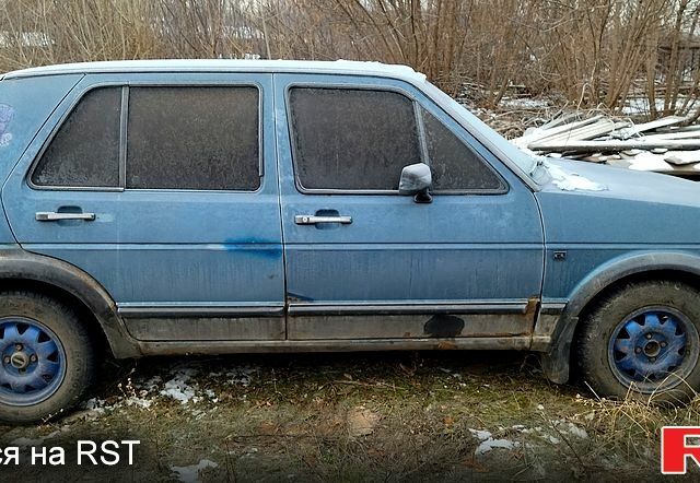 Синий Фольксваген Гольф, объемом двигателя 13 л и пробегом 198 тыс. км за 750 $, фото 1 на Automoto.ua