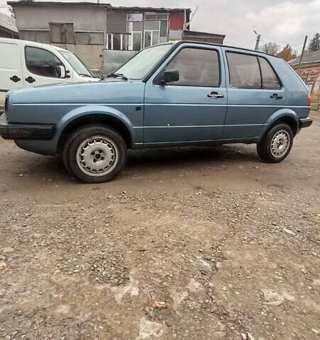 Синий Фольксваген Гольф, объемом двигателя 1.6 л и пробегом 50 тыс. км за 1850 $, фото 1 на Automoto.ua