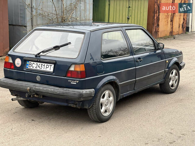 Синий Фольксваген Гольф, объемом двигателя 1.27 л и пробегом 313 тыс. км за 950 $, фото 3 на Automoto.ua