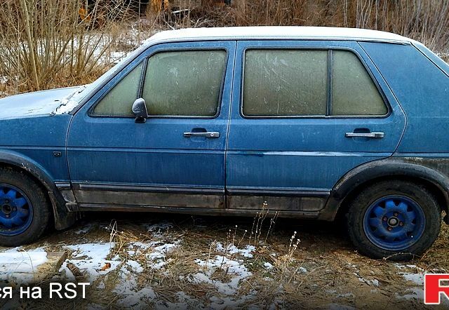 Синий Фольксваген Гольф, объемом двигателя 13 л и пробегом 198 тыс. км за 750 $, фото 2 на Automoto.ua