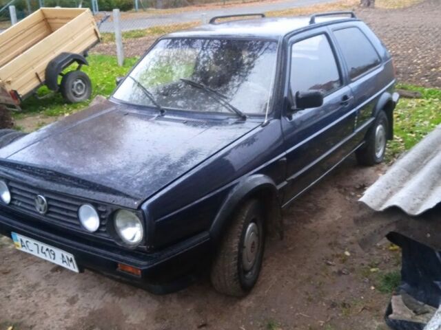 Синій Фольксваген Гольф, об'ємом двигуна 1.6 л та пробігом 80 тис. км за 882 $, фото 1 на Automoto.ua