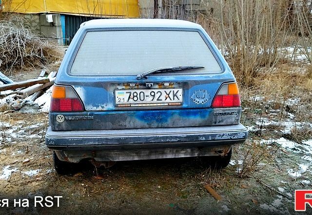 Синий Фольксваген Гольф, объемом двигателя 13 л и пробегом 198 тыс. км за 750 $, фото 3 на Automoto.ua