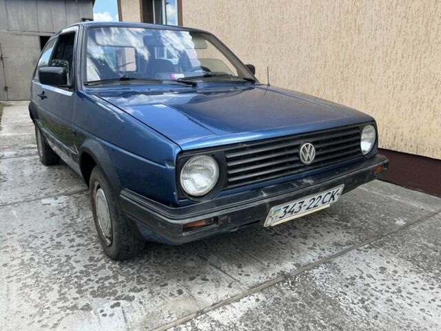 Синий Фольксваген Гольф, объемом двигателя 1.8 л и пробегом 250 тыс. км за 1200 $, фото 4 на Automoto.ua