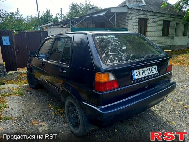 Синий Фольксваген Гольф, объемом двигателя 1.8 л и пробегом 121 тыс. км за 1000 $, фото 6 на Automoto.ua