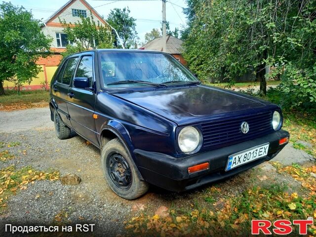 Синий Фольксваген Гольф, объемом двигателя 1.8 л и пробегом 121 тыс. км за 1000 $, фото 7 на Automoto.ua