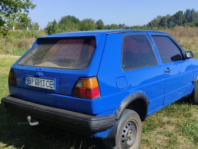 Синій Фольксваген Гольф, об'ємом двигуна 1.6 л та пробігом 3 тис. км за 1070 $, фото 1 на Automoto.ua