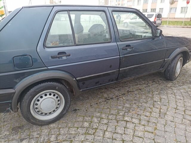 Синий Фольксваген Гольф, объемом двигателя 1.6 л и пробегом 270 тыс. км за 1200 $, фото 5 на Automoto.ua