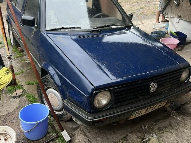 Синий Фольксваген Гольф, объемом двигателя 0 л и пробегом 170 тыс. км за 1100 $, фото 2 на Automoto.ua