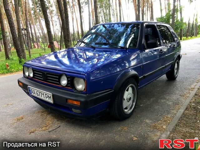 Синий Фольксваген Гольф, объемом двигателя 1.6 л и пробегом 0 тыс. км за 1650 $, фото 7 на Automoto.ua