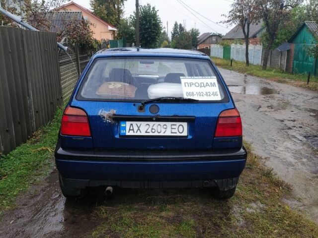 Синій Фольксваген Гольф, об'ємом двигуна 1.4 л та пробігом 300 тис. км за 1200 $, фото 2 на Automoto.ua