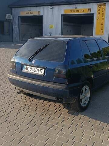 Синий Фольксваген Гольф, объемом двигателя 1.78 л и пробегом 298 тыс. км за 1999 $, фото 5 на Automoto.ua