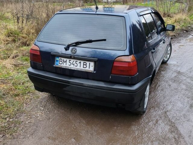 Синий Фольксваген Гольф, объемом двигателя 1.9 л и пробегом 191 тыс. км за 2700 $, фото 1 на Automoto.ua