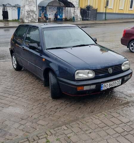 Синій Фольксваген Гольф, об'ємом двигуна 1.6 л та пробігом 78 тис. км за 1450 $, фото 1 на Automoto.ua