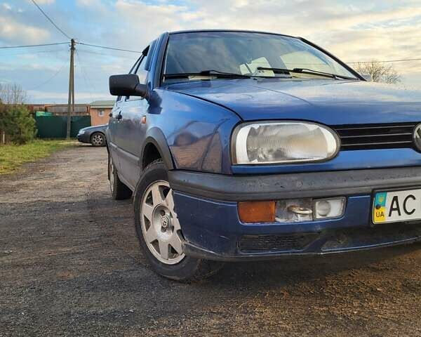 Синій Фольксваген Гольф, об'ємом двигуна 1.9 л та пробігом 120 тис. км за 2450 $, фото 8 на Automoto.ua