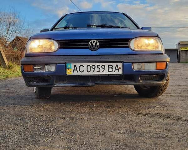 Синій Фольксваген Гольф, об'ємом двигуна 1.9 л та пробігом 120 тис. км за 2450 $, фото 9 на Automoto.ua