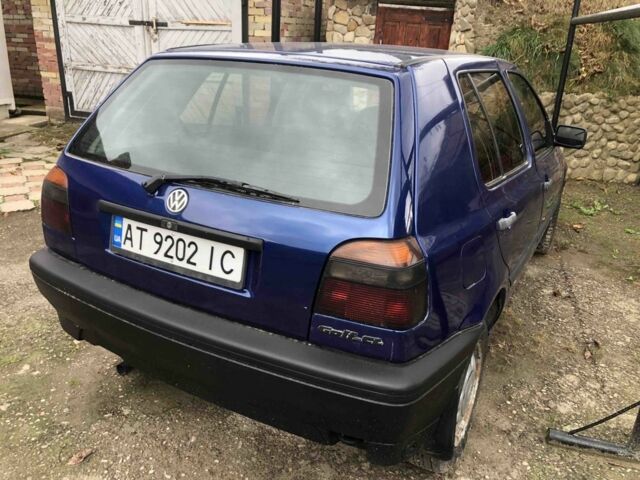 Синий Фольксваген Гольф, объемом двигателя 1.8 л и пробегом 189 тыс. км за 1899 $, фото 6 на Automoto.ua