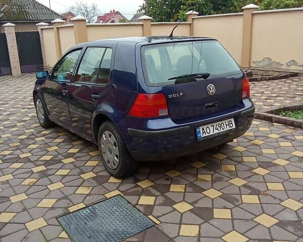 Синий Фольксваген Гольф, объемом двигателя 1.6 л и пробегом 346 тыс. км за 2300 $, фото 18 на Automoto.ua