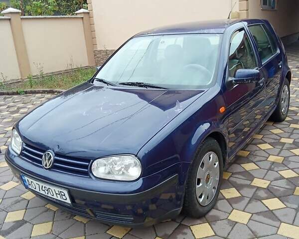 Синий Фольксваген Гольф, объемом двигателя 1.6 л и пробегом 346 тыс. км за 2300 $, фото 19 на Automoto.ua