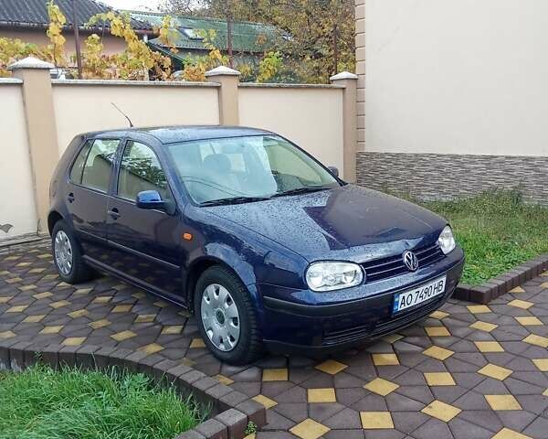 Синий Фольксваген Гольф, объемом двигателя 1.6 л и пробегом 346 тыс. км за 2300 $, фото 4 на Automoto.ua