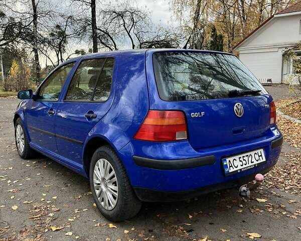 Синий Фольксваген Гольф, объемом двигателя 1.9 л и пробегом 275 тыс. км за 4699 $, фото 9 на Automoto.ua