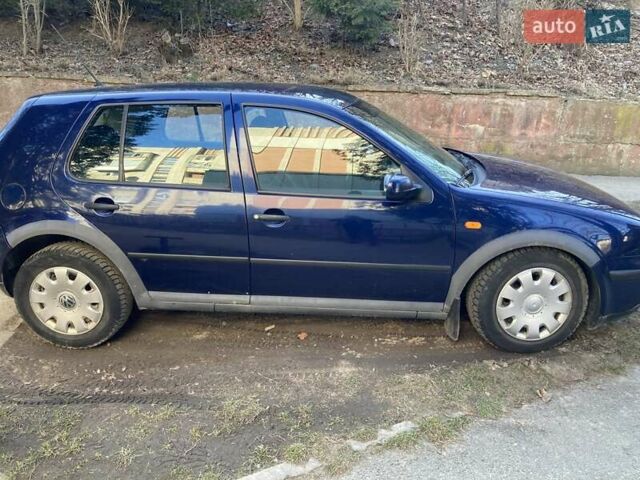Синий Фольксваген Гольф, объемом двигателя 1.9 л и пробегом 365 тыс. км за 3300 $, фото 4 на Automoto.ua